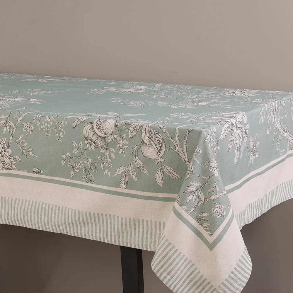 Mantel Lino Antimanchas Manacor Verde - Image 3