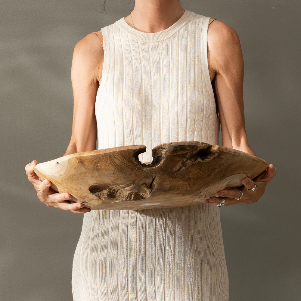 Plato Madera 50cm - Image 2