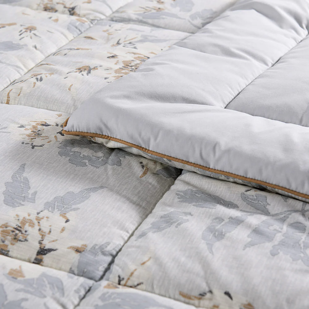 Plumón Estampado Rosalía King Gris - Image 3