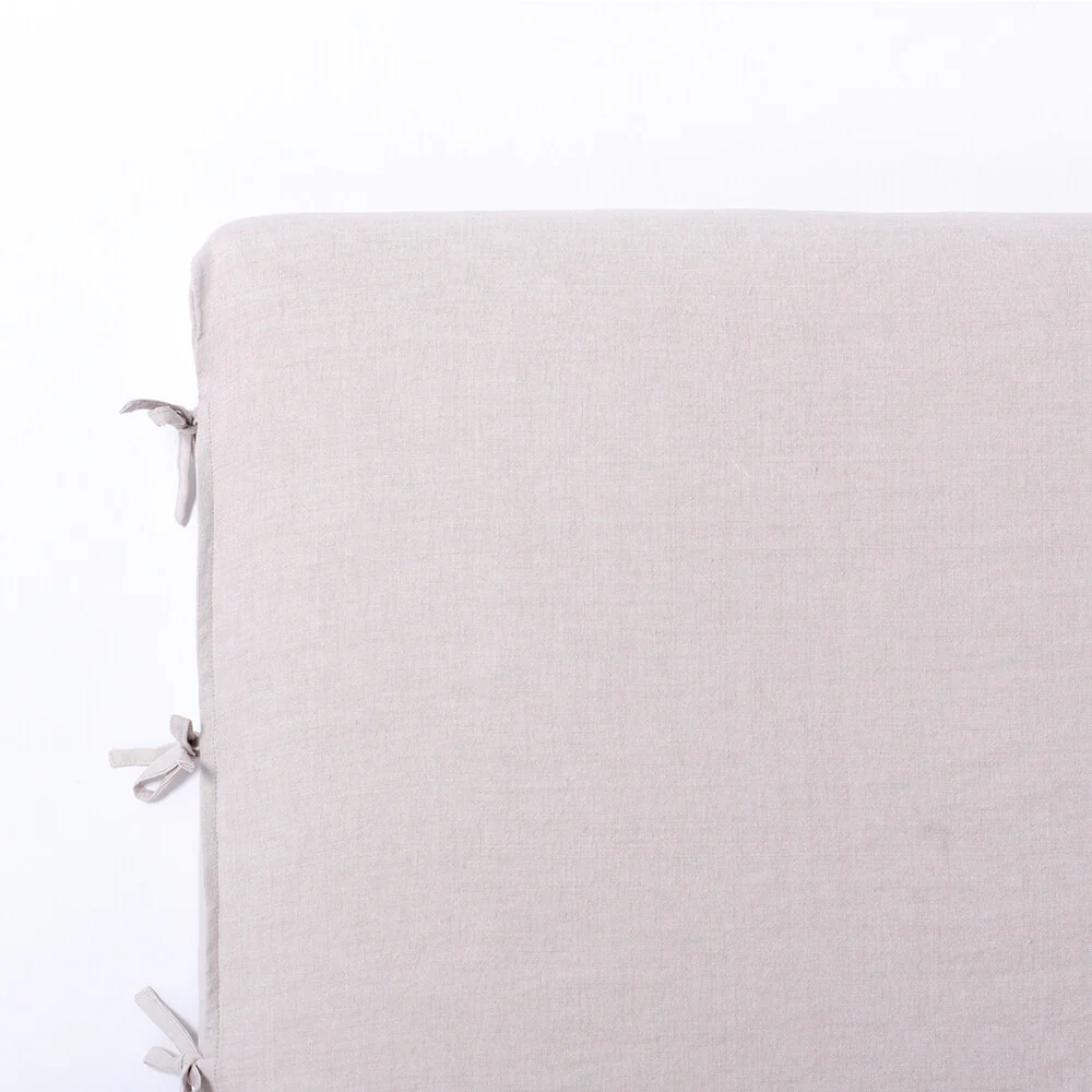 Respaldo Funda Lino Amarras Beige - Image 4