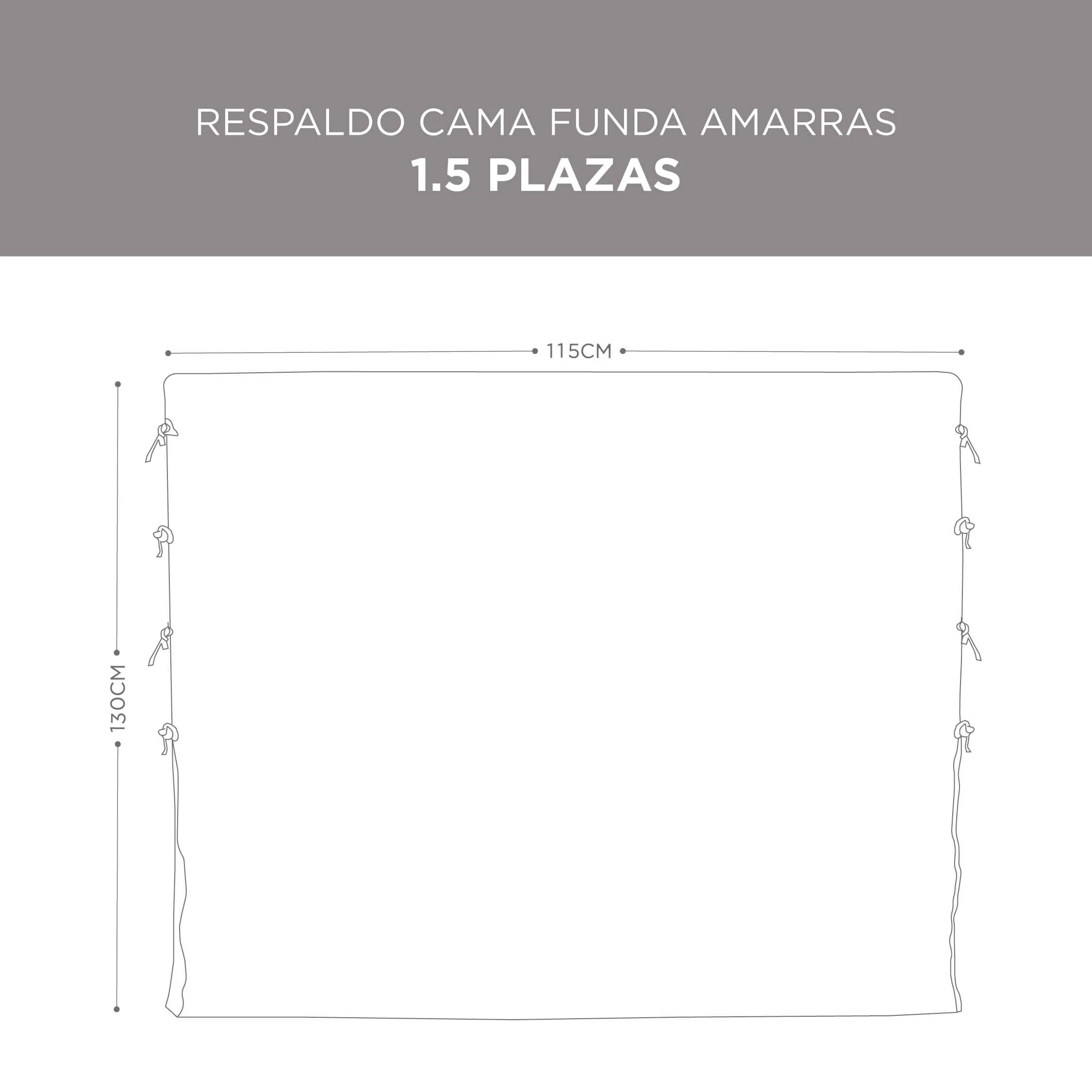 Respaldo Funda Lino Amarras Perla - Image 5