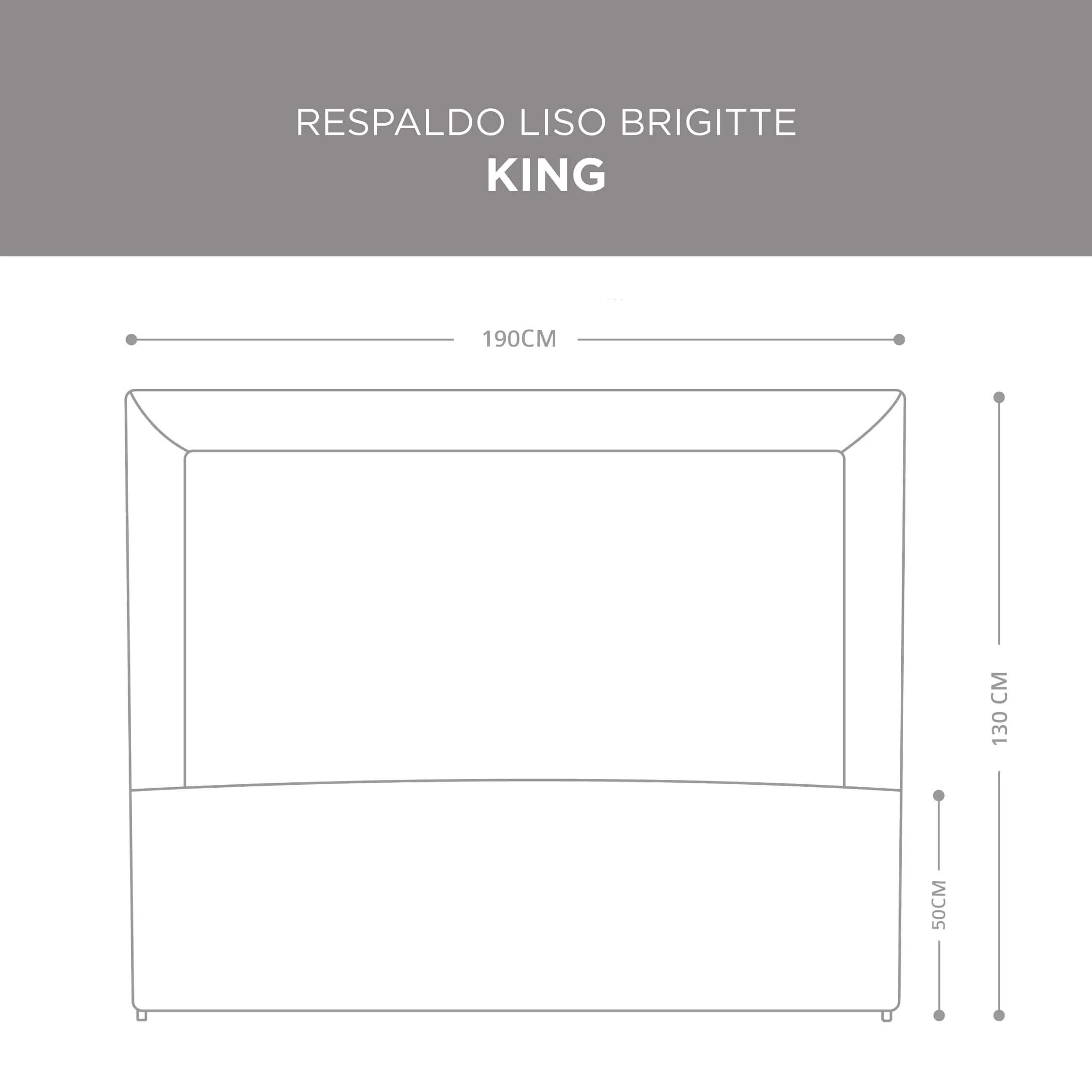 Respaldo Liso Brigitte Beige - Image 4