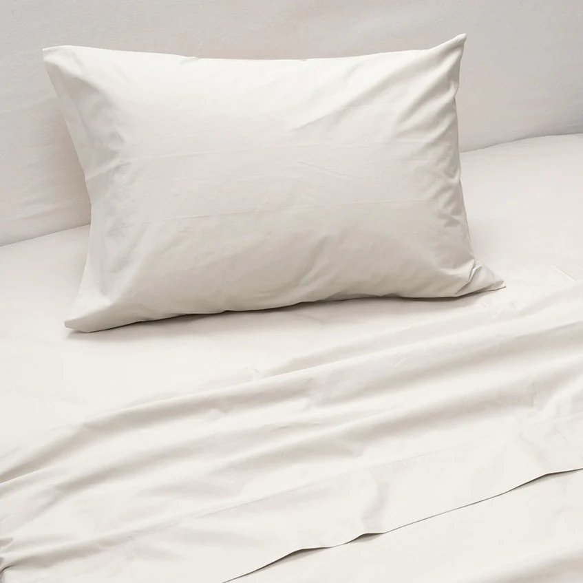 Sábana 300 Hilos Percale 1.5 Plazas Hueso