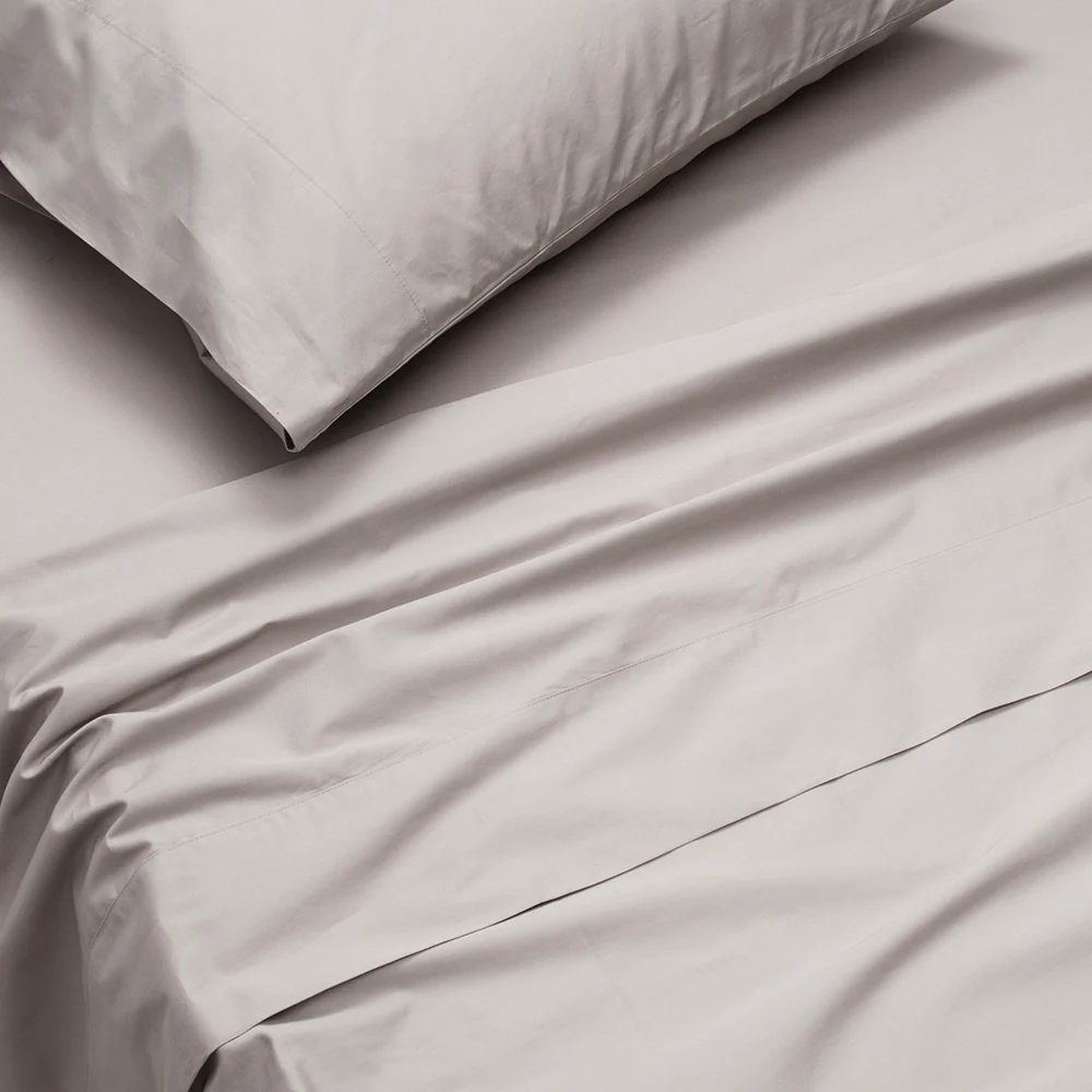 Sábana 300 Hilos Percale 1.5 Plazas Taupe - Image 2