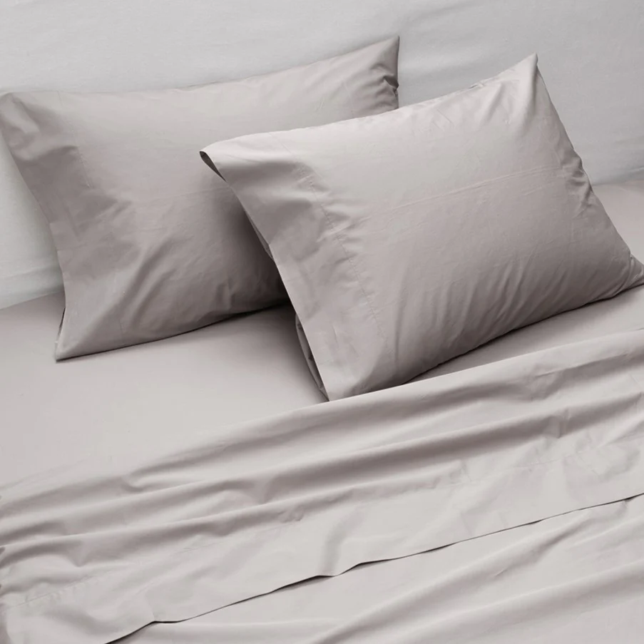 Sábana 300 Hilos Percale King Taupe