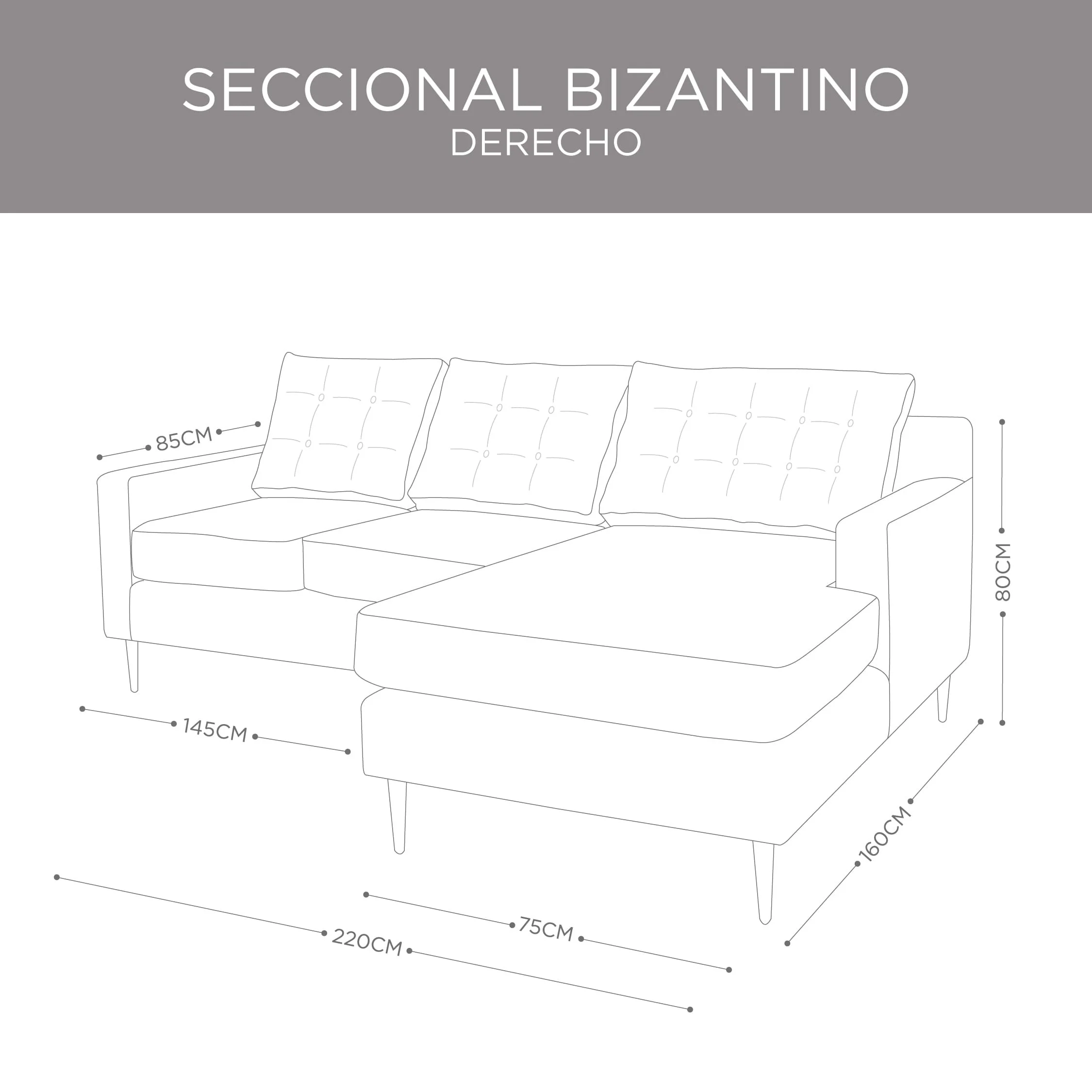 Seccional Bizantino Perla Derecho - Image 5