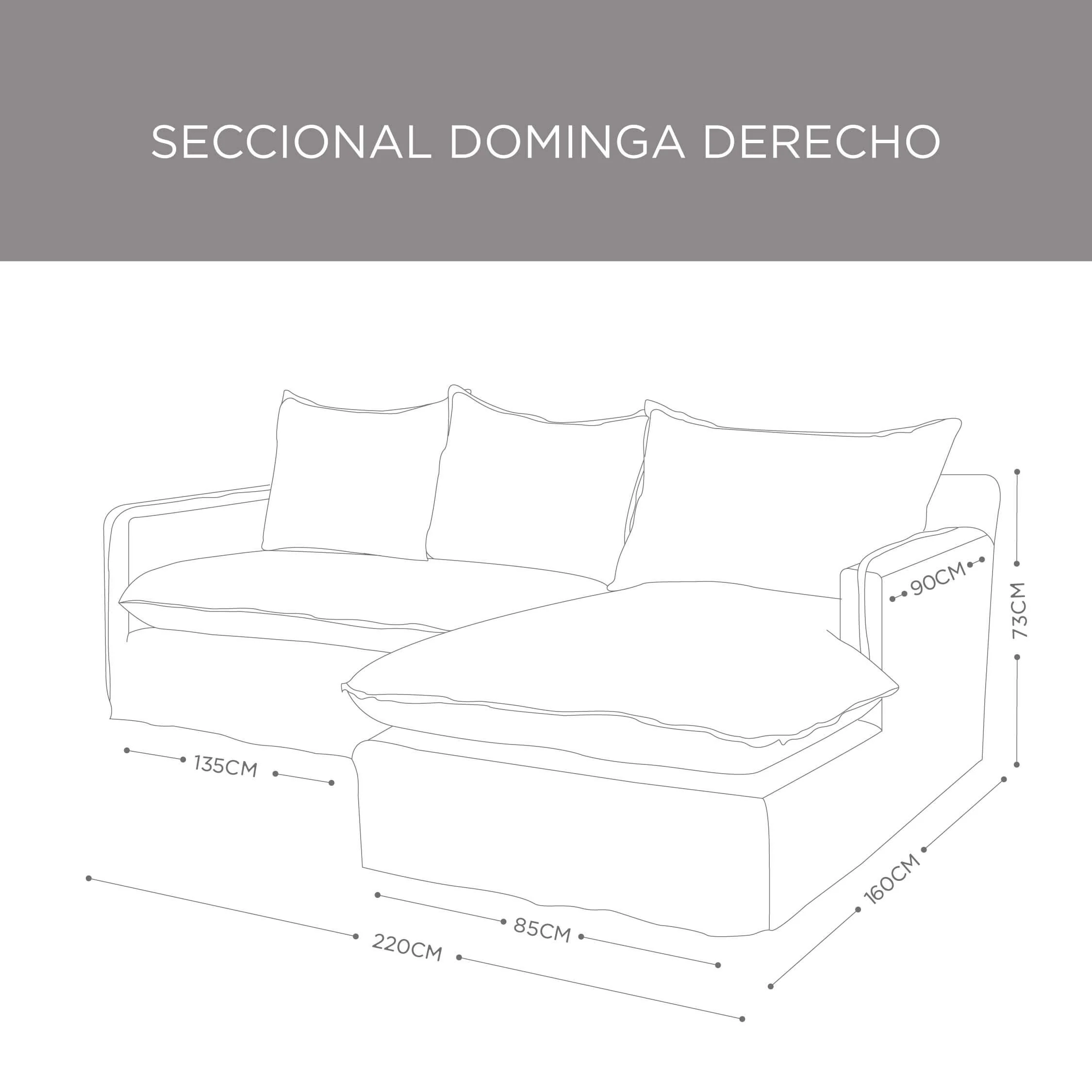 Seccional Dominga Lino Natural Derecho - Image 5