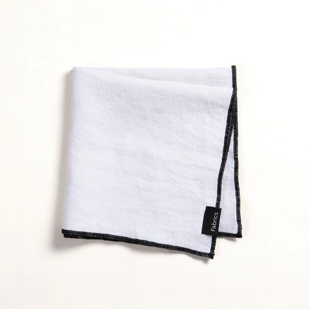 Servilleta Lino Isa 40x40cm Blanco - Image 2