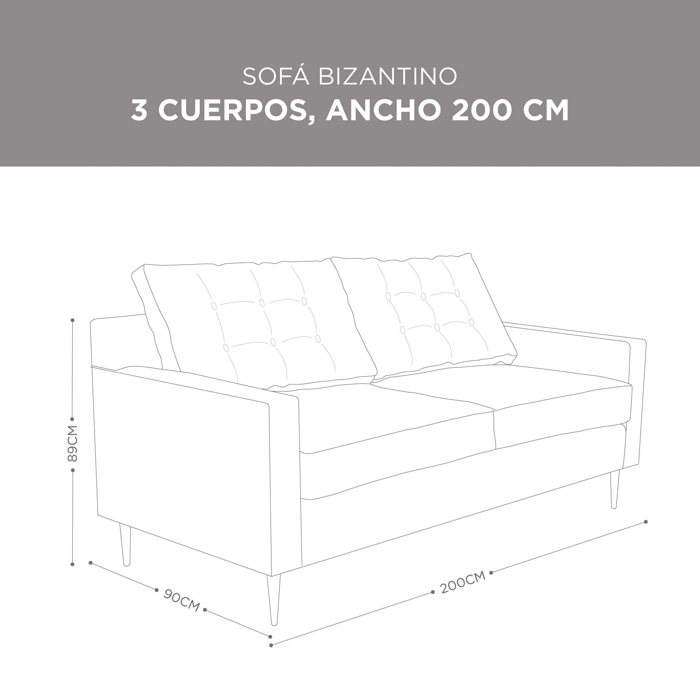 Sofá Bizantino Gris - Image 6