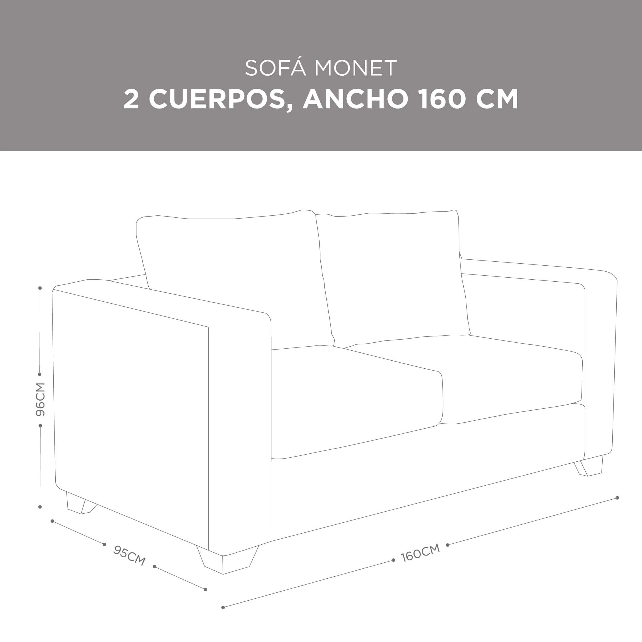 Sofá Monet Perla - Image 4
