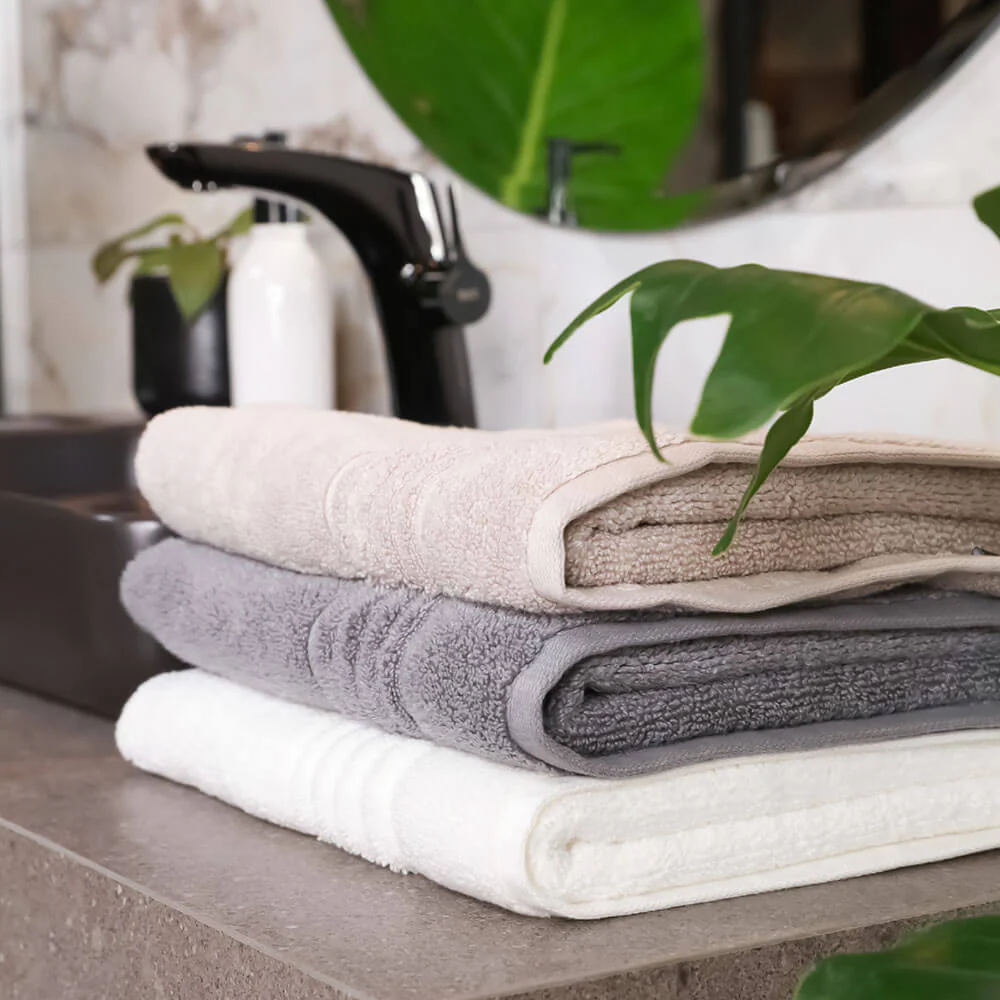 Toalla Mano 600g Gris - Image 3