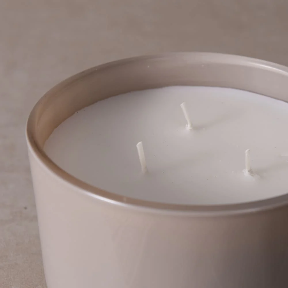 Vela Vidrio White Jasmine - Image 3